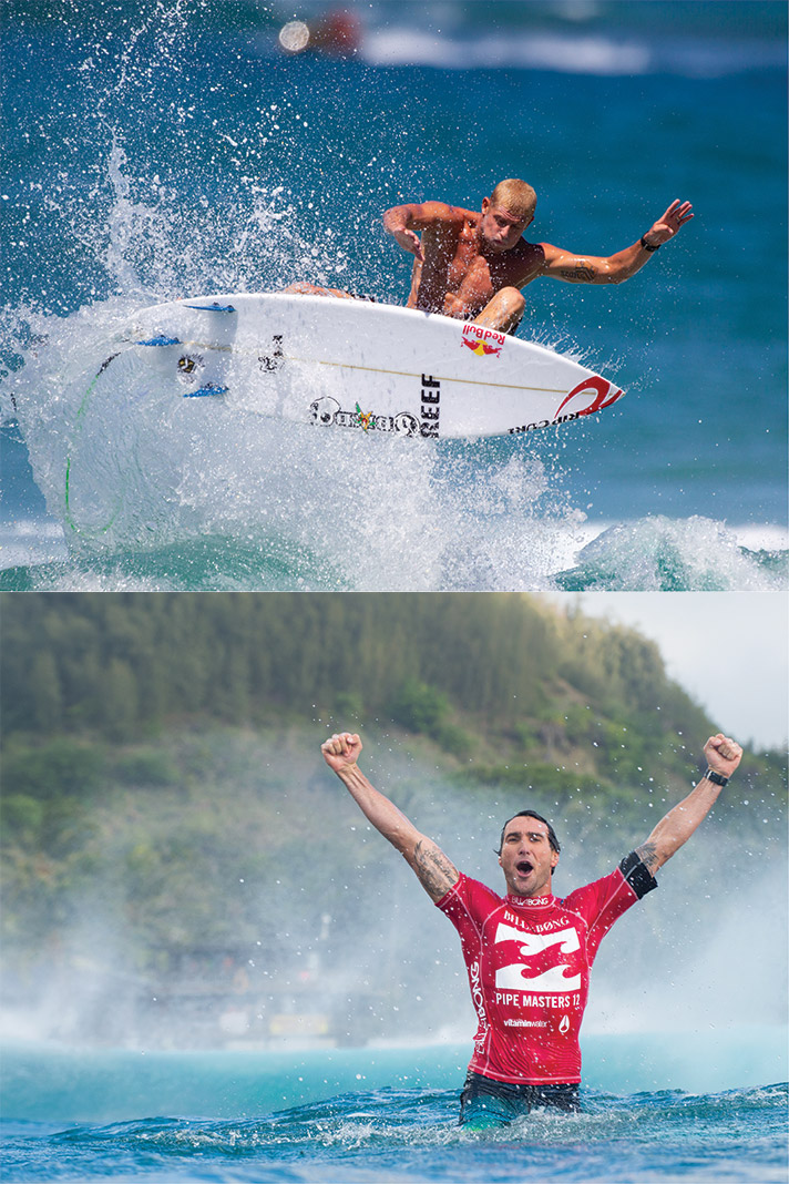 Mick Fanning Joel Parkinson